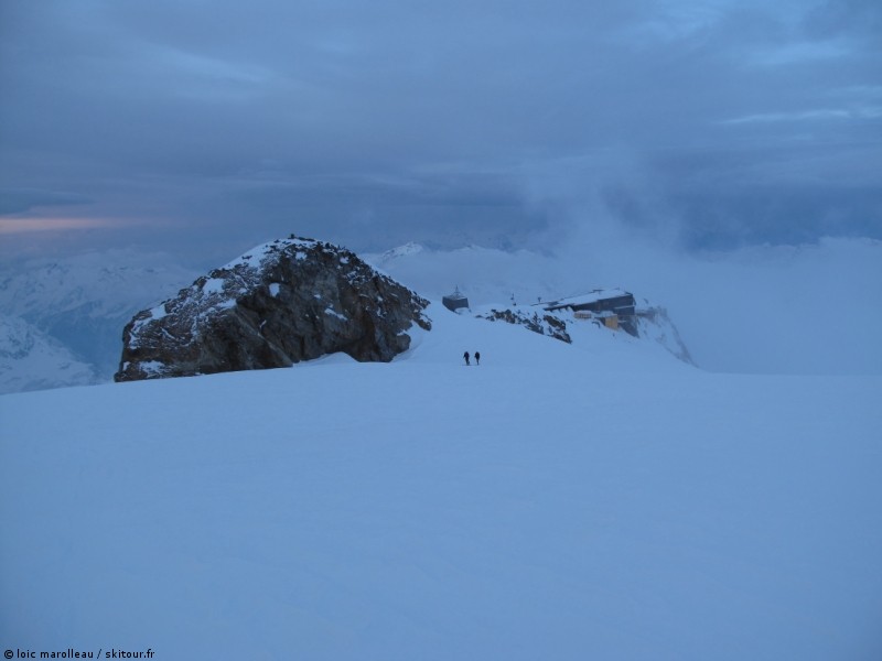 Refuge Gnifeti : une météo moins propice