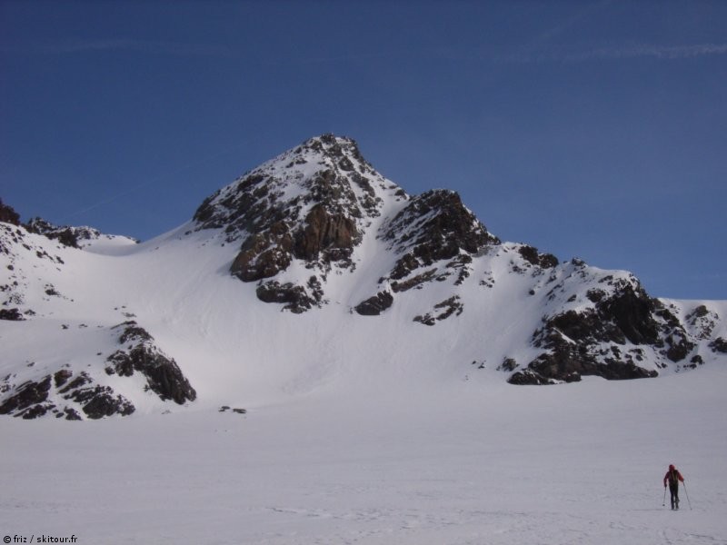 Glacier de Chaviére : Greboulaz et son couloir S