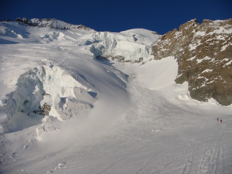 L'itinéraire : et ses séracs...