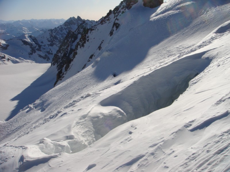 Crevasses : Gaffe tout de même !