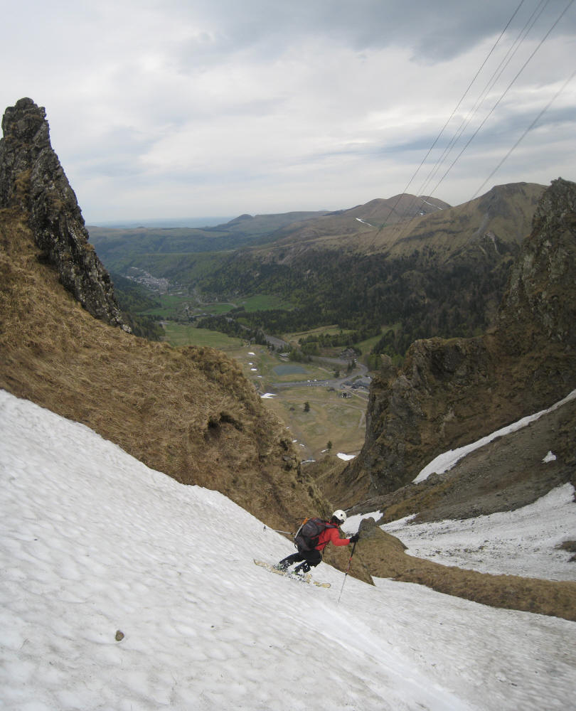 Claire : plonge sur le Mont-Dore