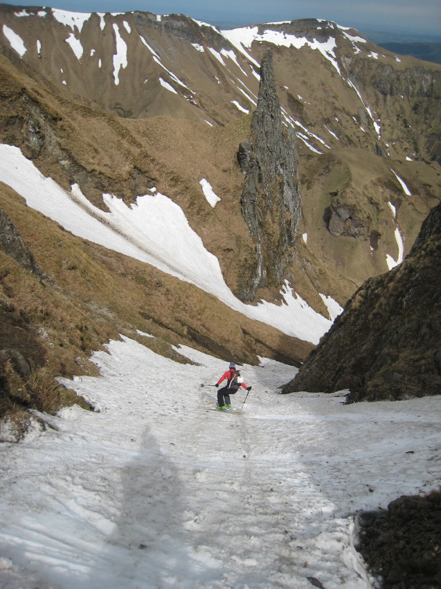 Couloir des Cabines : branche de droite