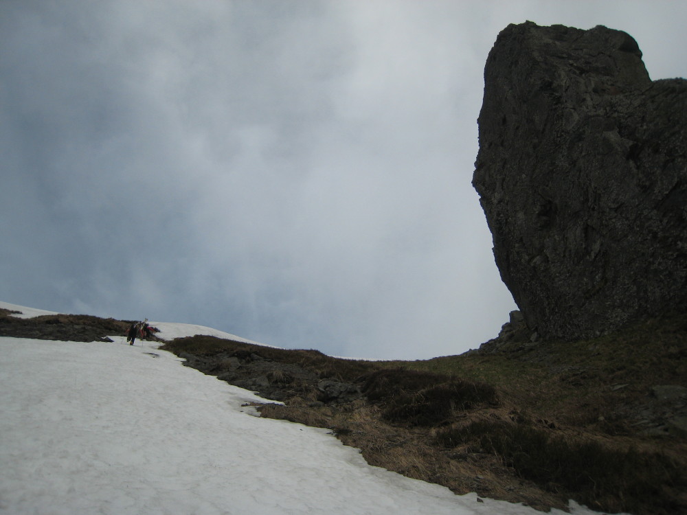 Couloir du Moine : 42° à l'ombre