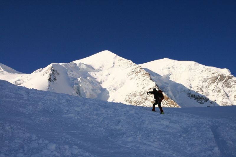 Lulu : monte au Piz Palü