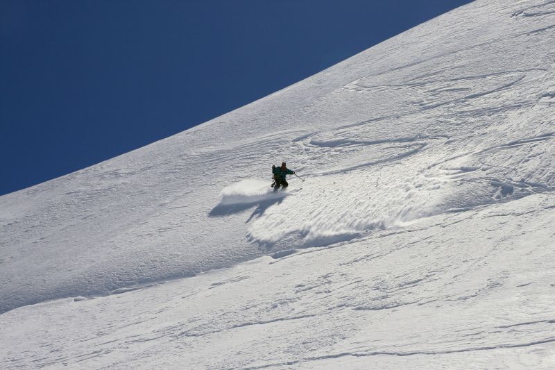 Cima Sondrio : Denis sur la bosse