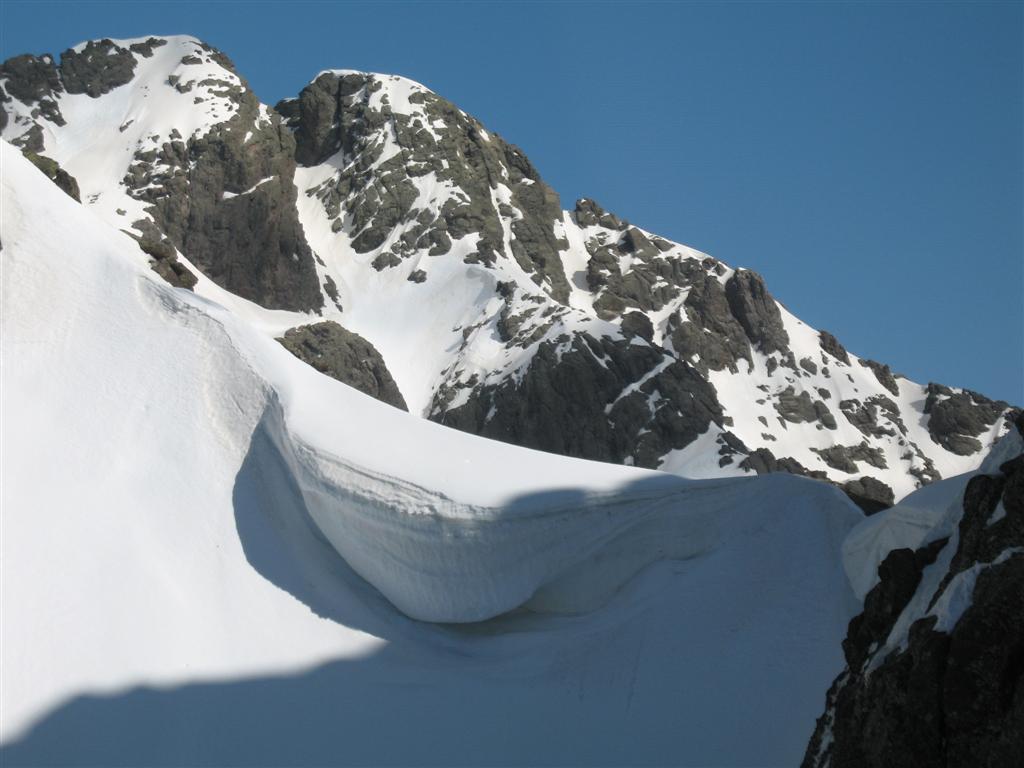#3 Bocca Pampanosa : la corniche de sortie Bocca Pampanosa : la corniche de sortie