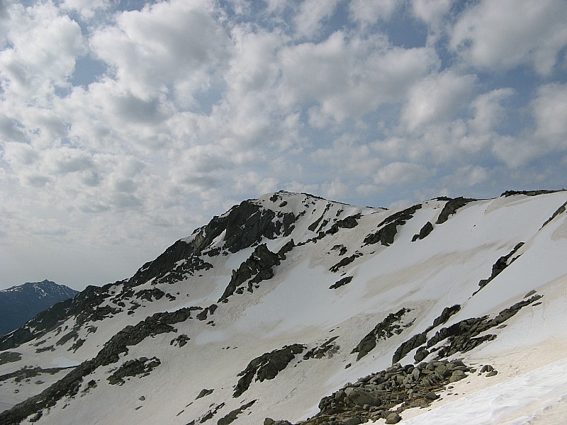 Monte Rinosu : Le sommet.