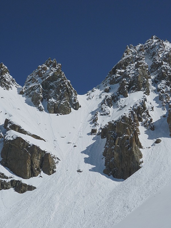 couloir de la brêche : ça chauffe