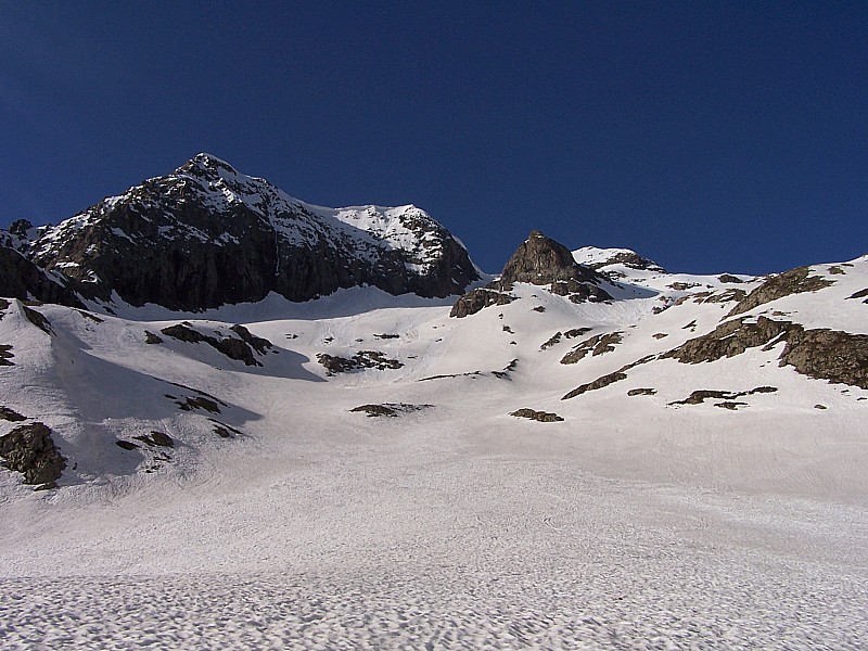 neige humide : c'est tout droit