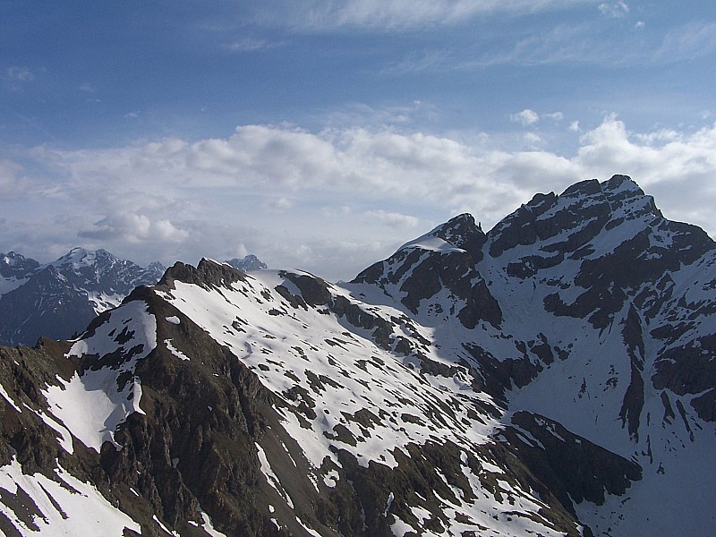 tete virante : Vue au loin