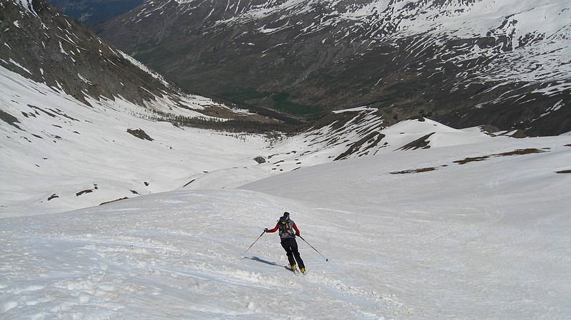 Le Vallon : de montée