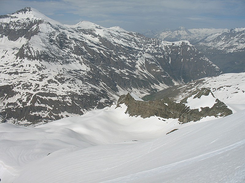 Charbonnel : Le vallon des Vincendières en bas