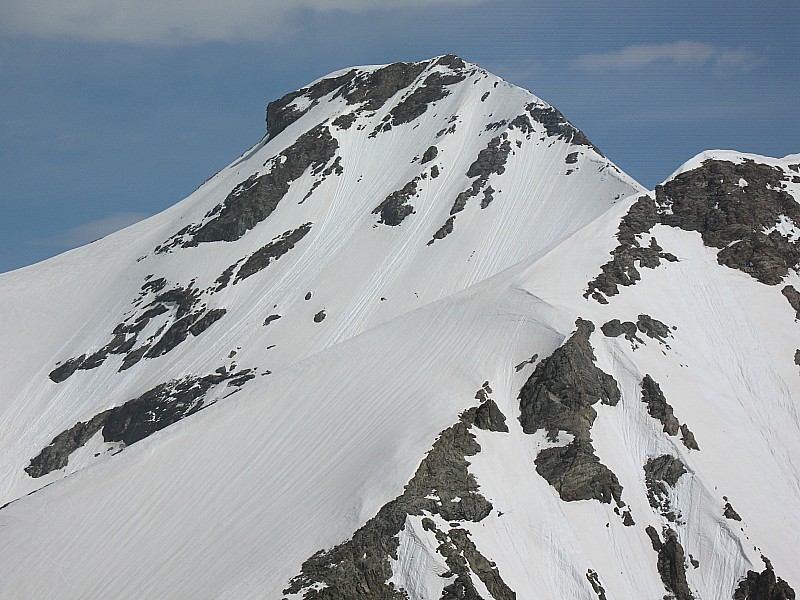 L'Albaron face SW : Pour une prochaine fois...