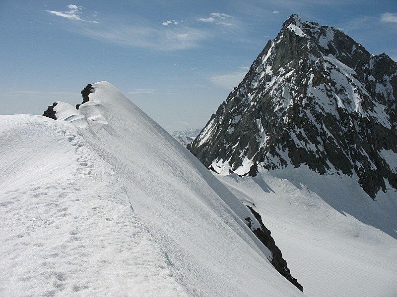 Dent du Colerin sommet : Belle arête panoramique