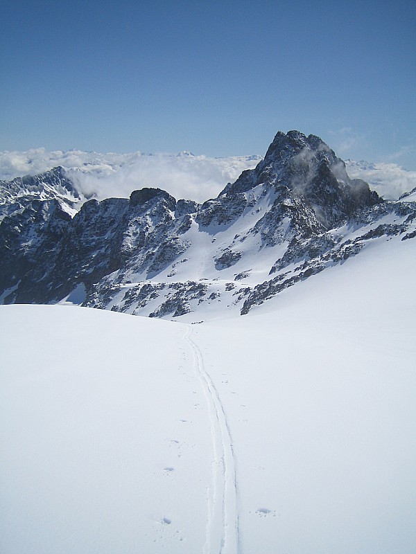 Rocher Blanc : aiguilles d' Argentiere
