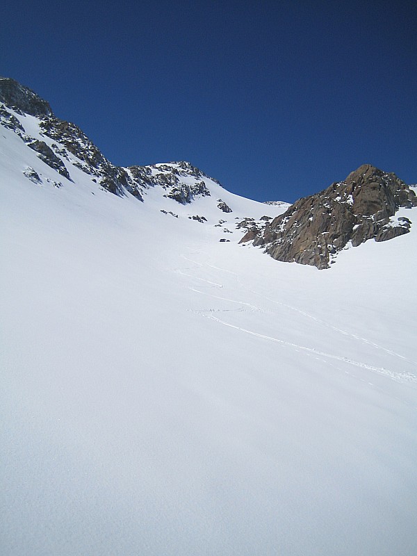 Rocher Blanc : poudre