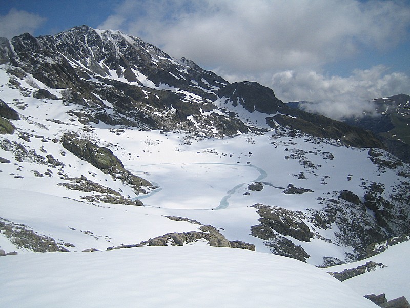 col de la Croix : lac de la Croix , Sambuis