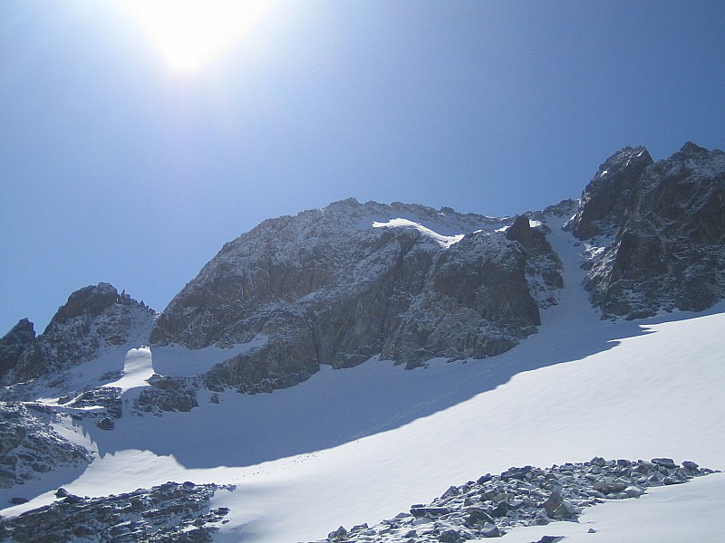 Aiguille d'Olle : couloir NW ( fait vendredi dernier)