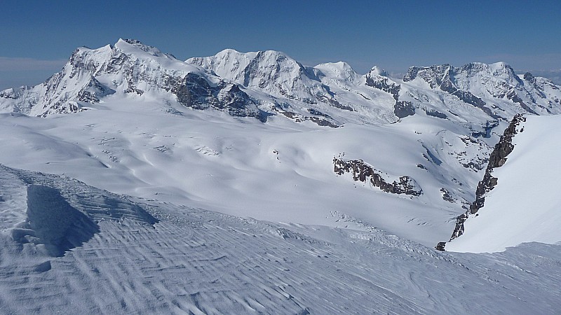 Rimpfischhorn : les sommets du Mont Rose