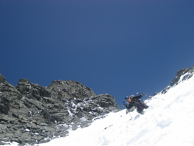 Rimpfischhorn : Grosse poudre !