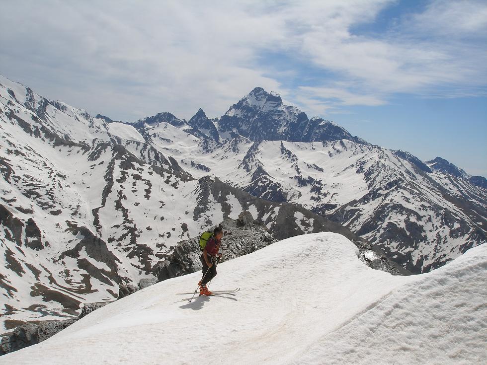 arrivée à punta dell'alp : pour greg,le viso se voile