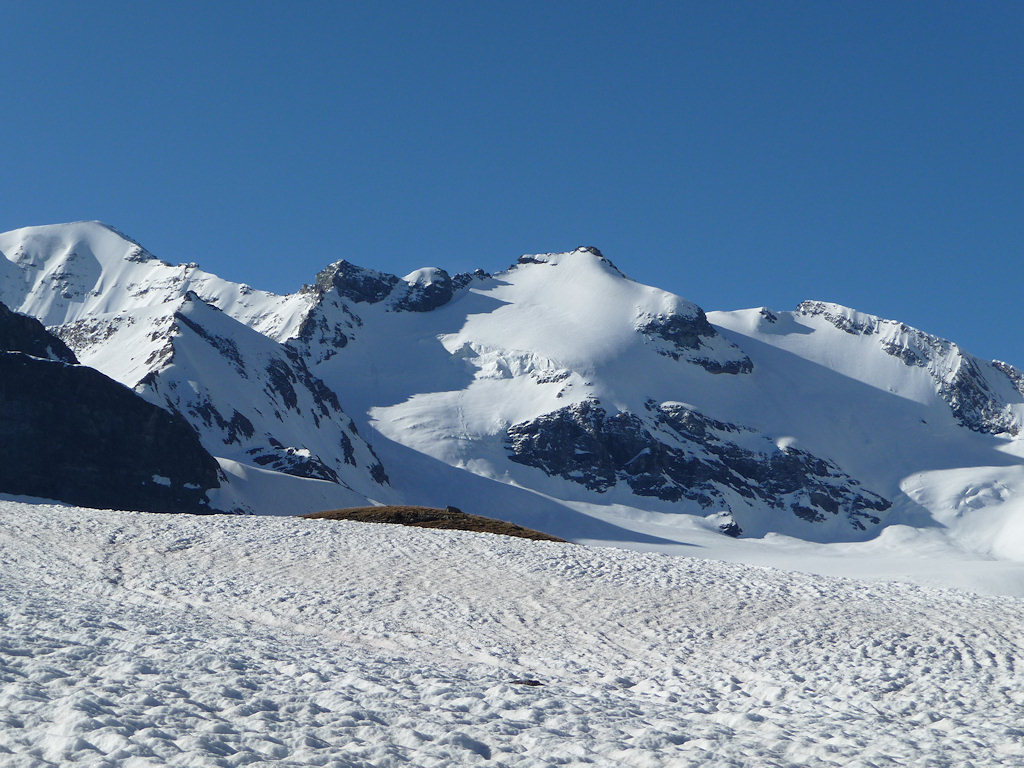 L'objectif du jour : vue du col de Evettes
