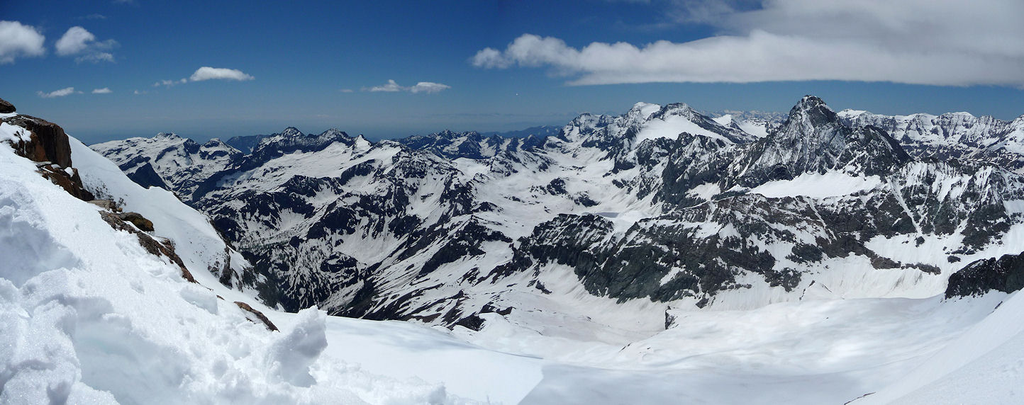 Versant Italien : vue panoramique