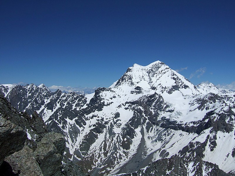 Grand Combin : du sommet, la face Sud du Grand Combin