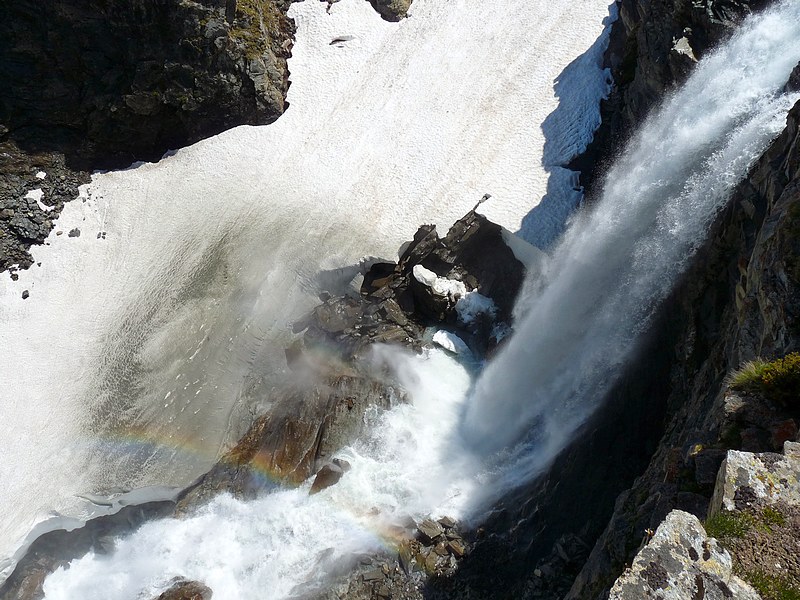 Cascade de la Reculaz : Divers essais photo, finalement la plus basique est retenue ici ;-)