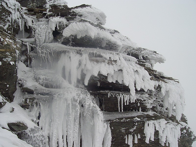 Ambiance glaciale : Faisait bien frisquet ce matin...