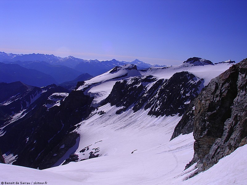 Glacier de Monetier : Neige excellente