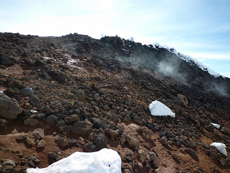 Cratère : Le cratère du volcan