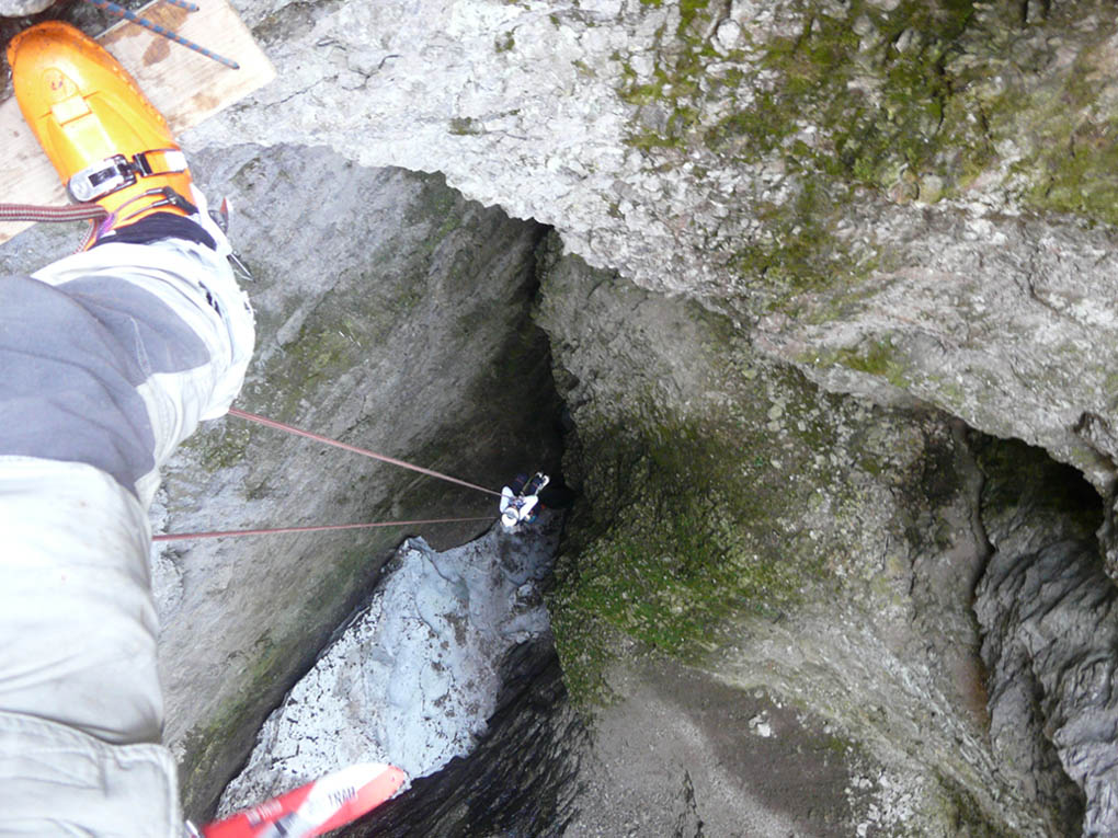montée : Béa sort de l'abime il reste 50 m