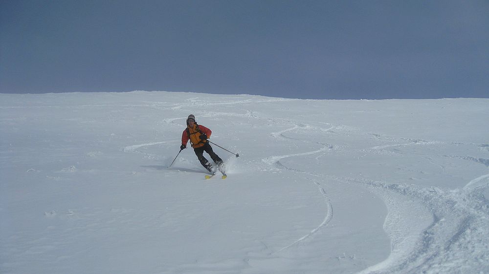 Bonnes sensations : même en skis droits !