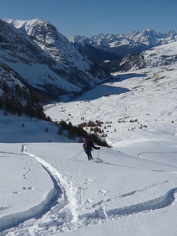 Sur fond d'Ecrins : Sus au plat !