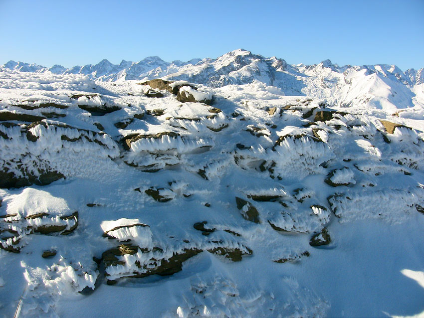Le givre joue les artistes !