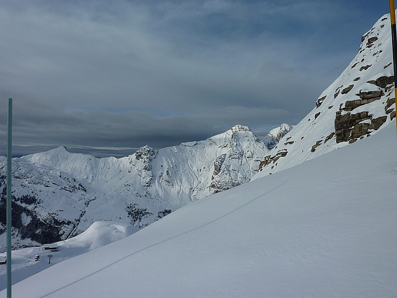 Mont Lachat 02 12 2009 : vue sur le Bargy