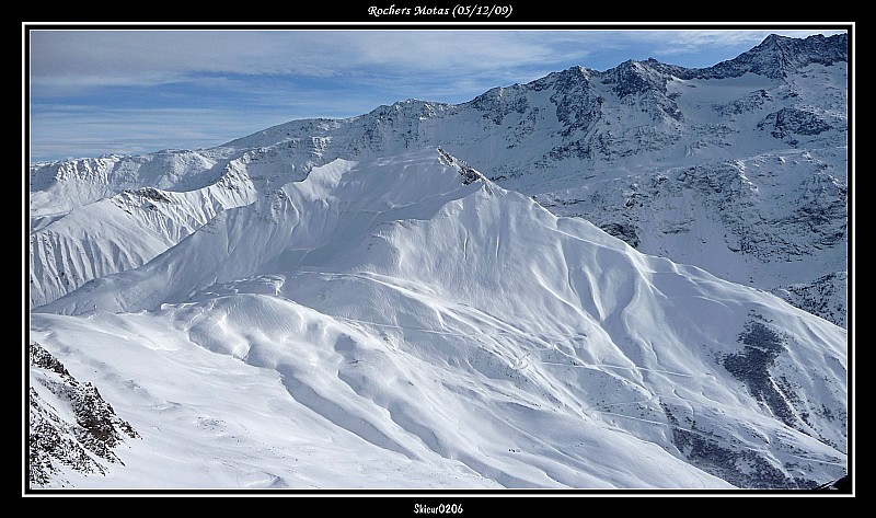 Aiguilletes de Vaujany : L'enneigement sur le secteur.