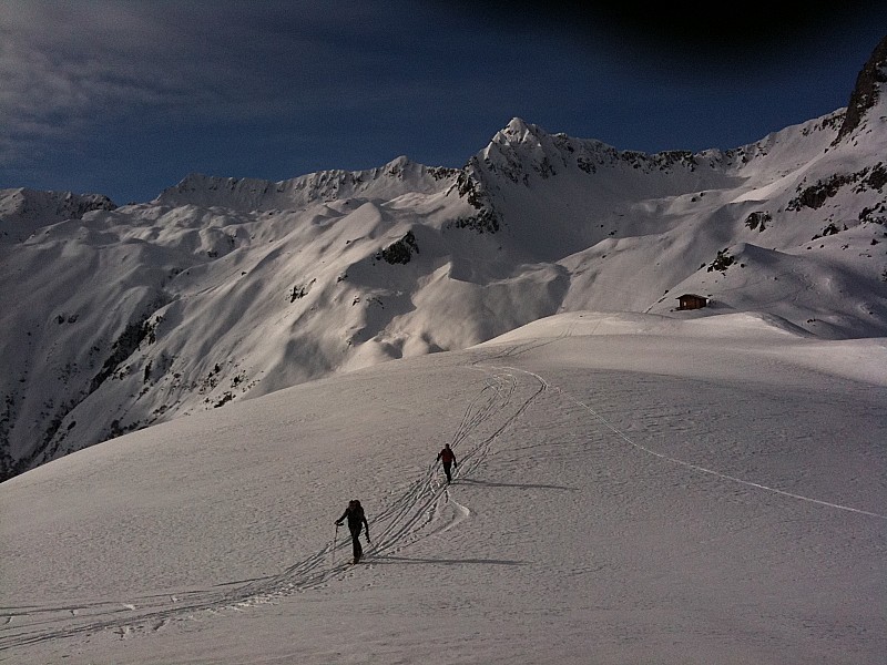 Friz et xav : Retour par le col du Lou