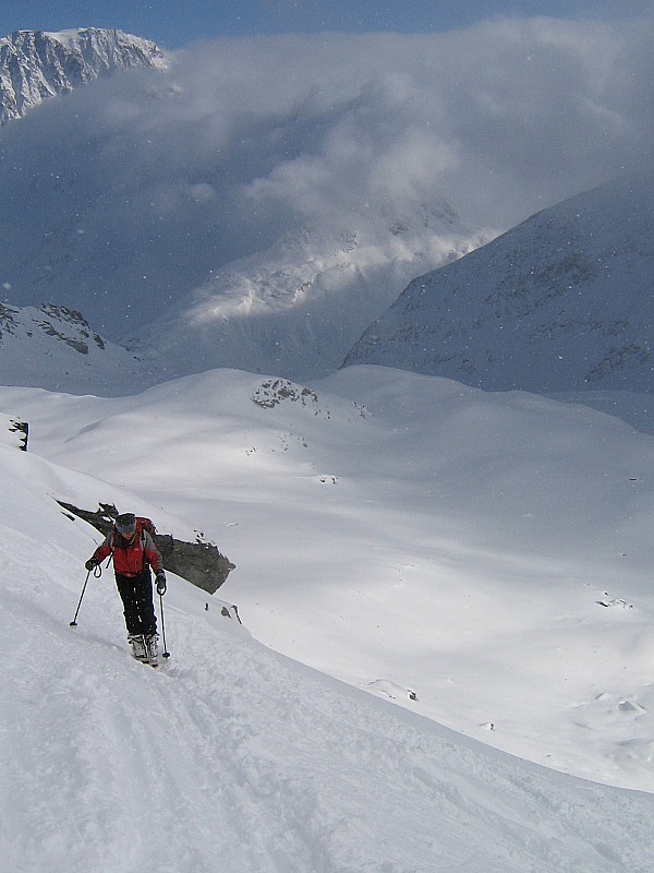 En route vers le Mont Tellier : La poudre fraiche nous attend !!!