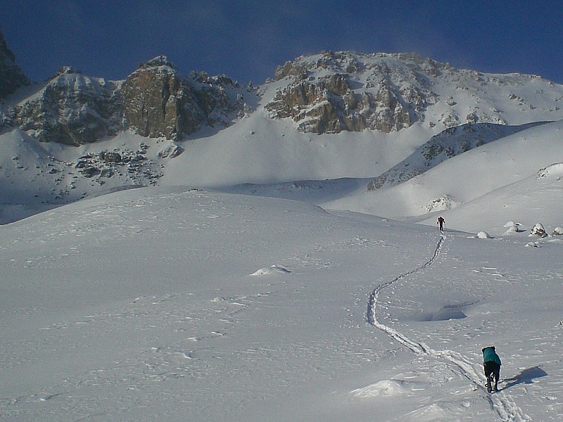 col de la Roya : En montant vers le col