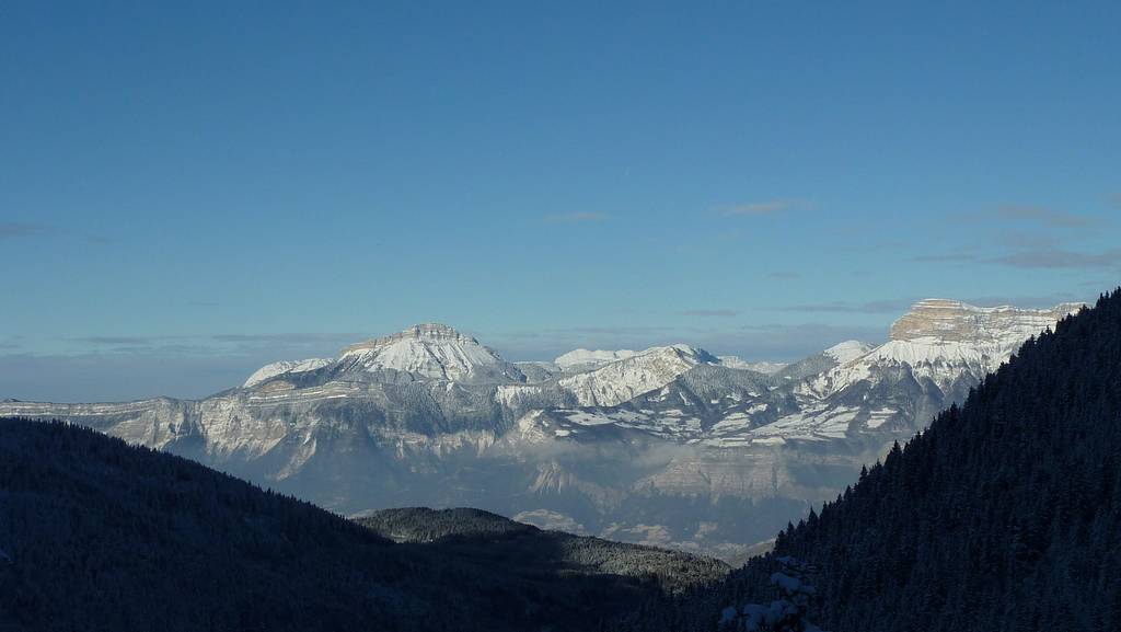 Chartreuse : beau temps au départ et Charteuse bien platrée