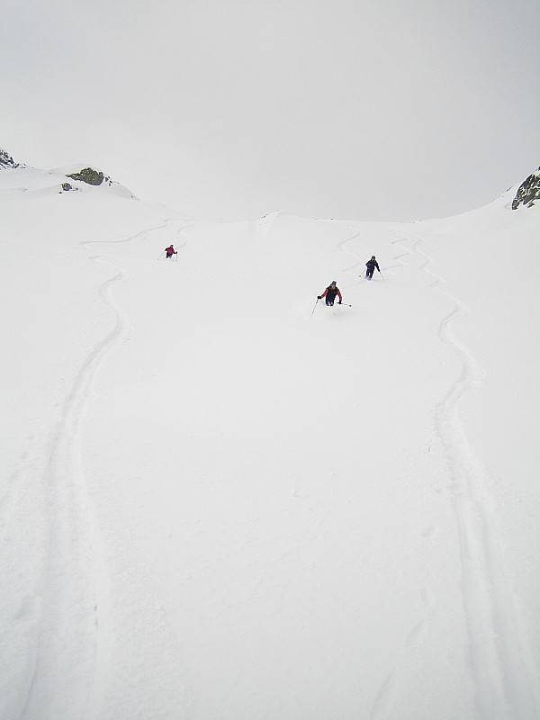 Col aigleton : Petite descente pas si mauvaise que çà ;o)