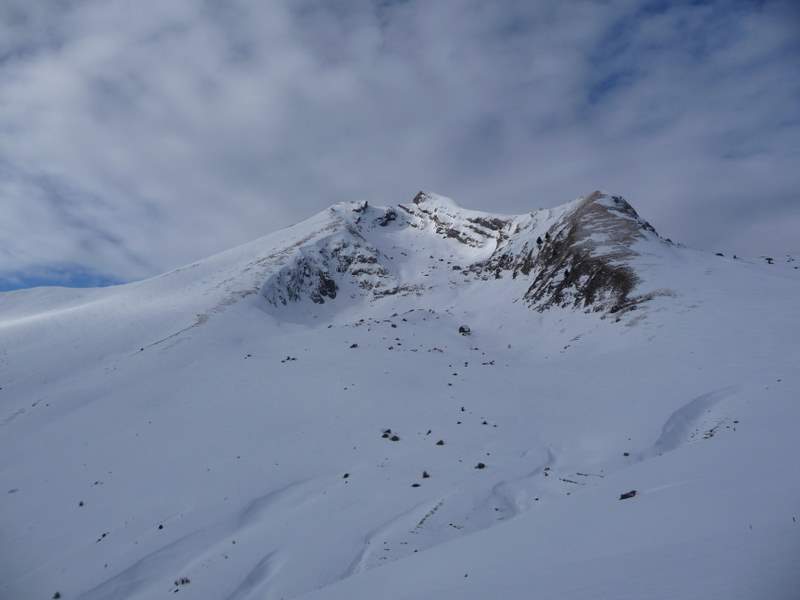 Pte du Replan : Le versant E du Replan et du Roc d'Enfer