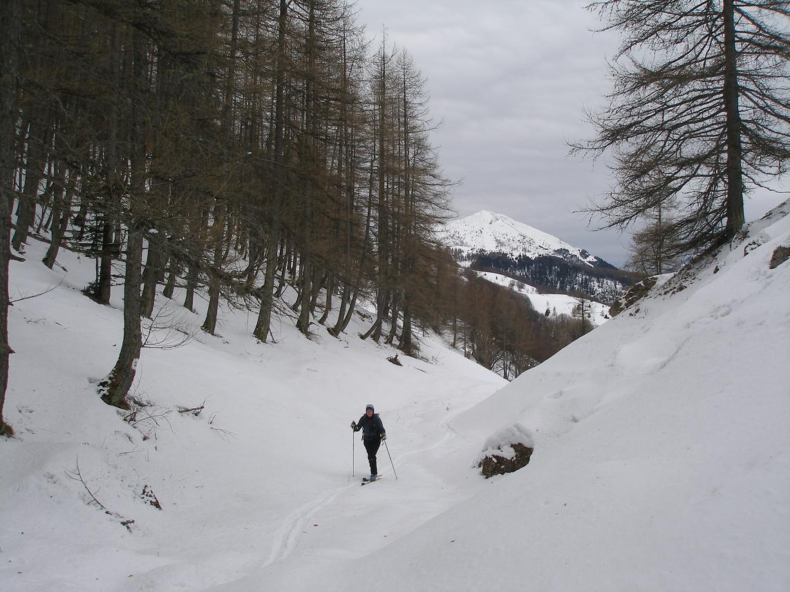 remonté au col : les peaux tiennent!!