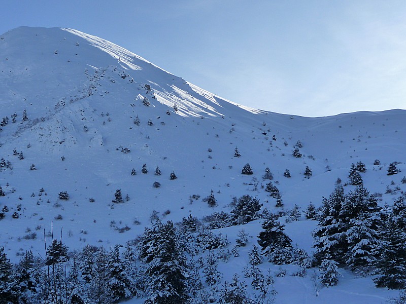 Gde Cloche de Barles : Maintenant ont est en bas est il faut trouver le bon chemin....