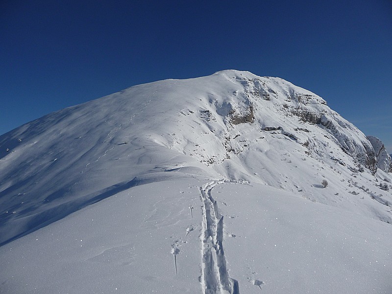 Gde Cloche de Barles : Du col 1734m maintenant ont prends la trace merci!!!