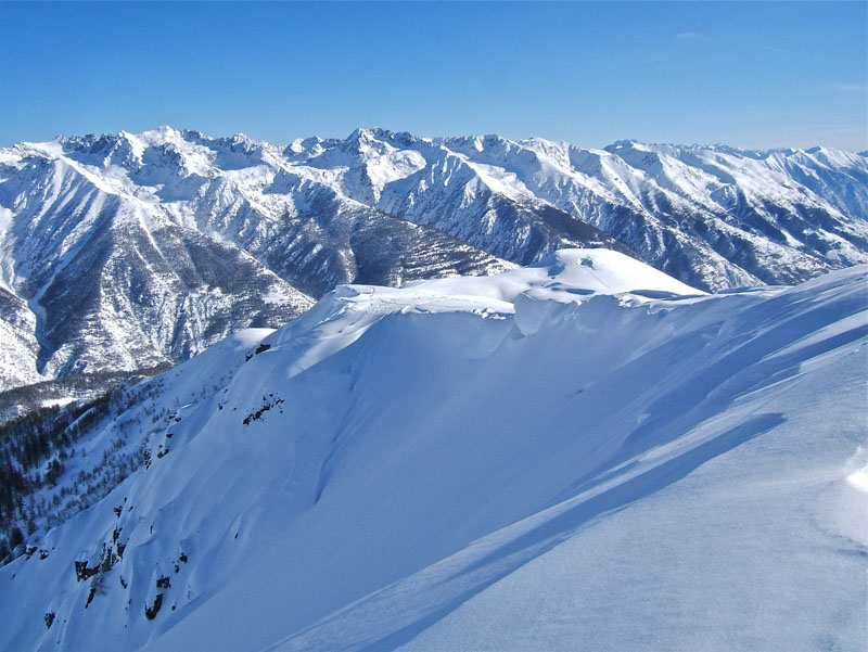 Alpet : Mt Aunos vue de l'Alpet.