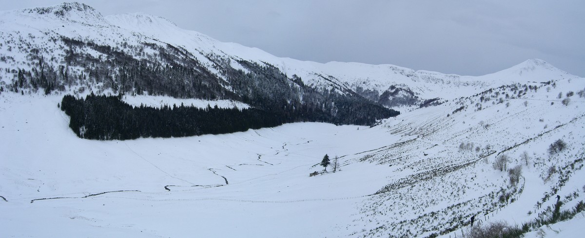 Vallée de l'Impradine : Un U glaciaire bien marqué