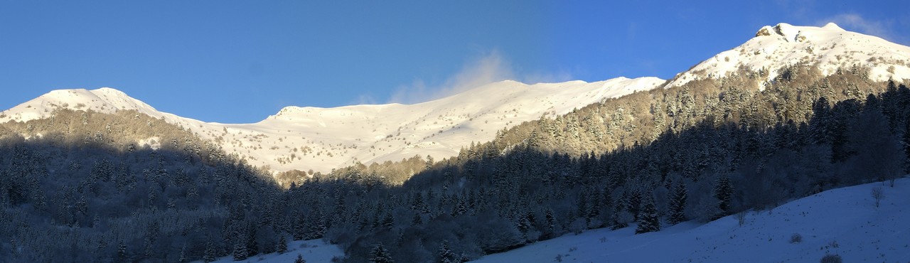 Font d'Alagnon : Déjà une belle luminosité.